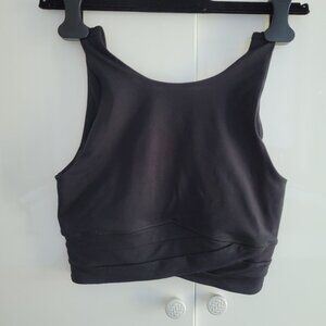 Sweaty Betty Black Crop Top Size S